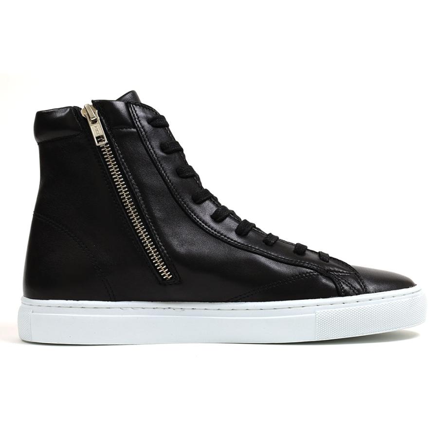 Amb ハイカットスニーカー ブラック Amb 1000 ZIP ARCHY BLACK SOLE