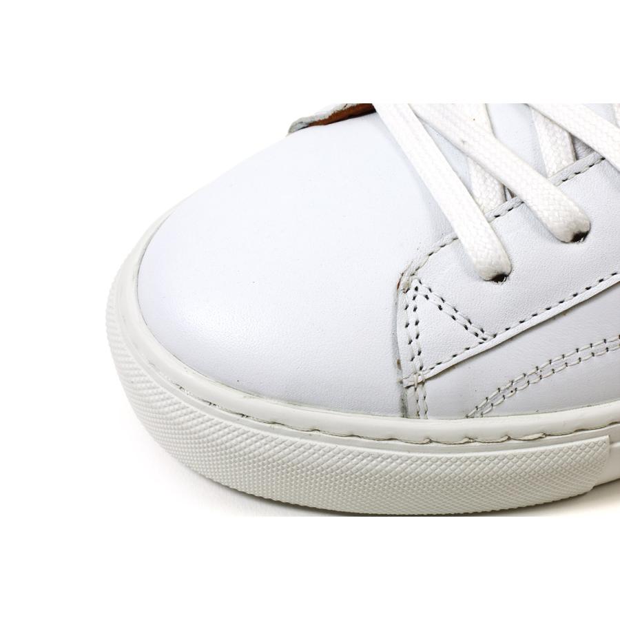 Amb レースアップスニーカー ホワイトレザー Amb CLIVE SAUVAGE WHITE