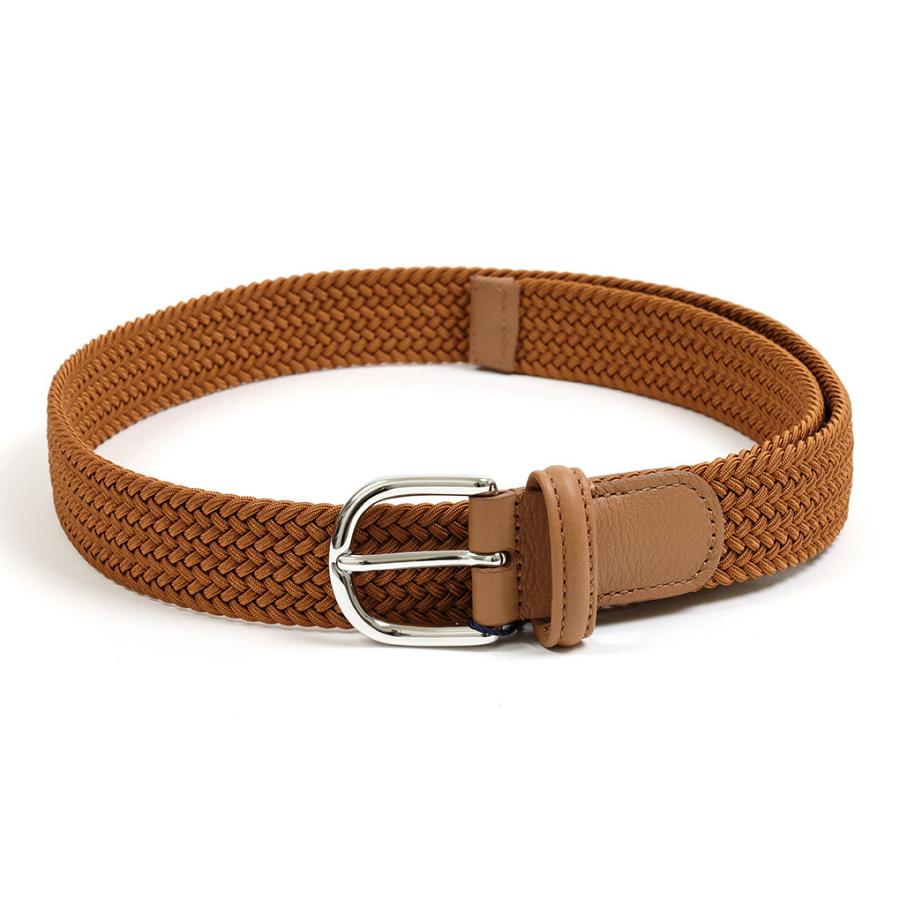 アンダーソンズ ラバーメッシュベルト 30mm ブラウン（Anderson