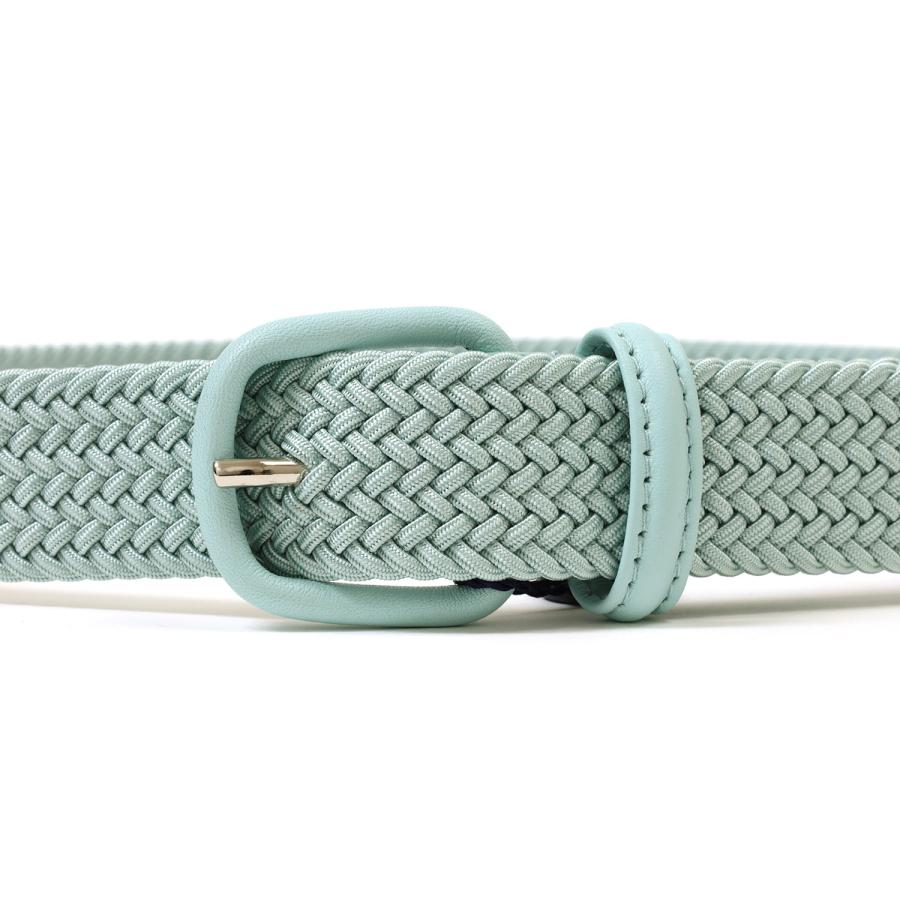 アンダーソンズ ラバーメッシュベルト 革巻きバックル 30mm ミント