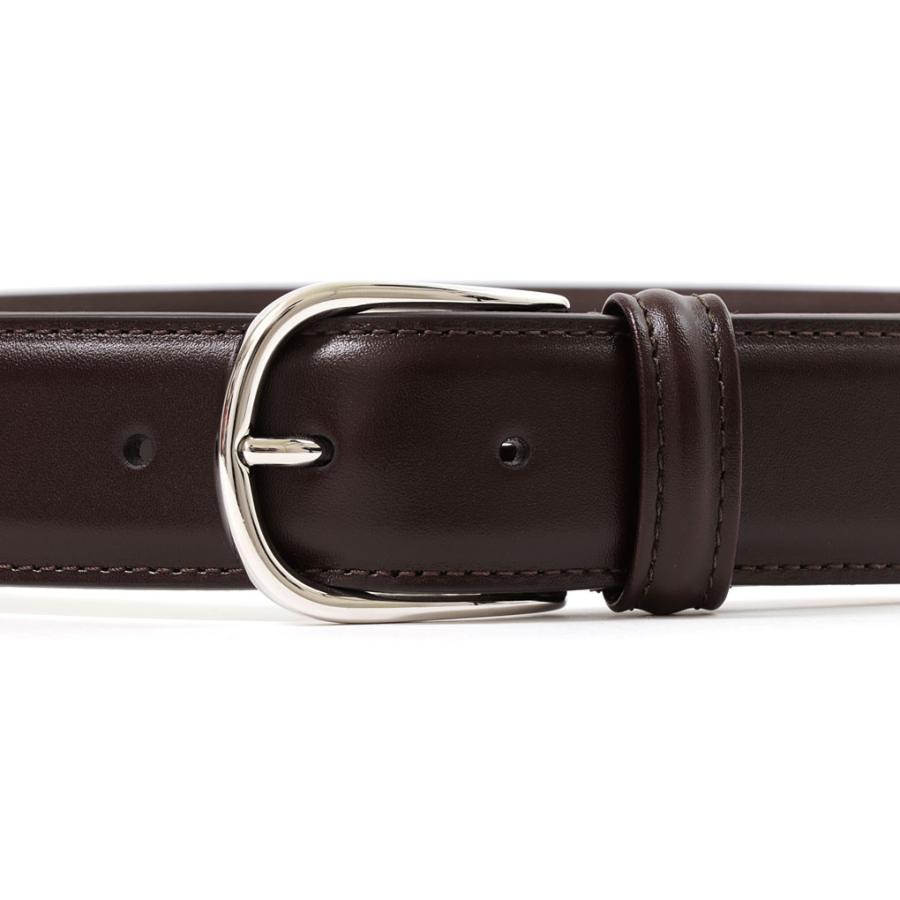 アンダーソンズ レザーベルト 35mm幅 ダークブラウン（Anderson's 0890