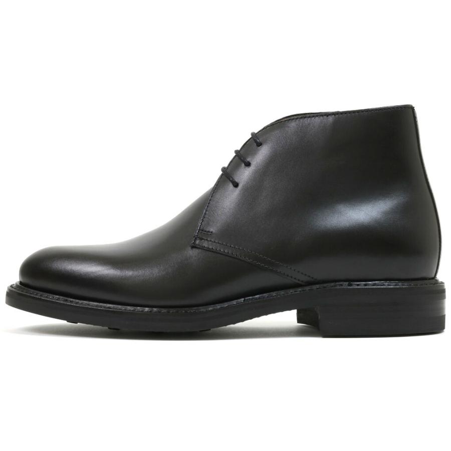 バーウィック チャッカブーツ ブラック （Berwick 320 BOXCALF NEGRO
