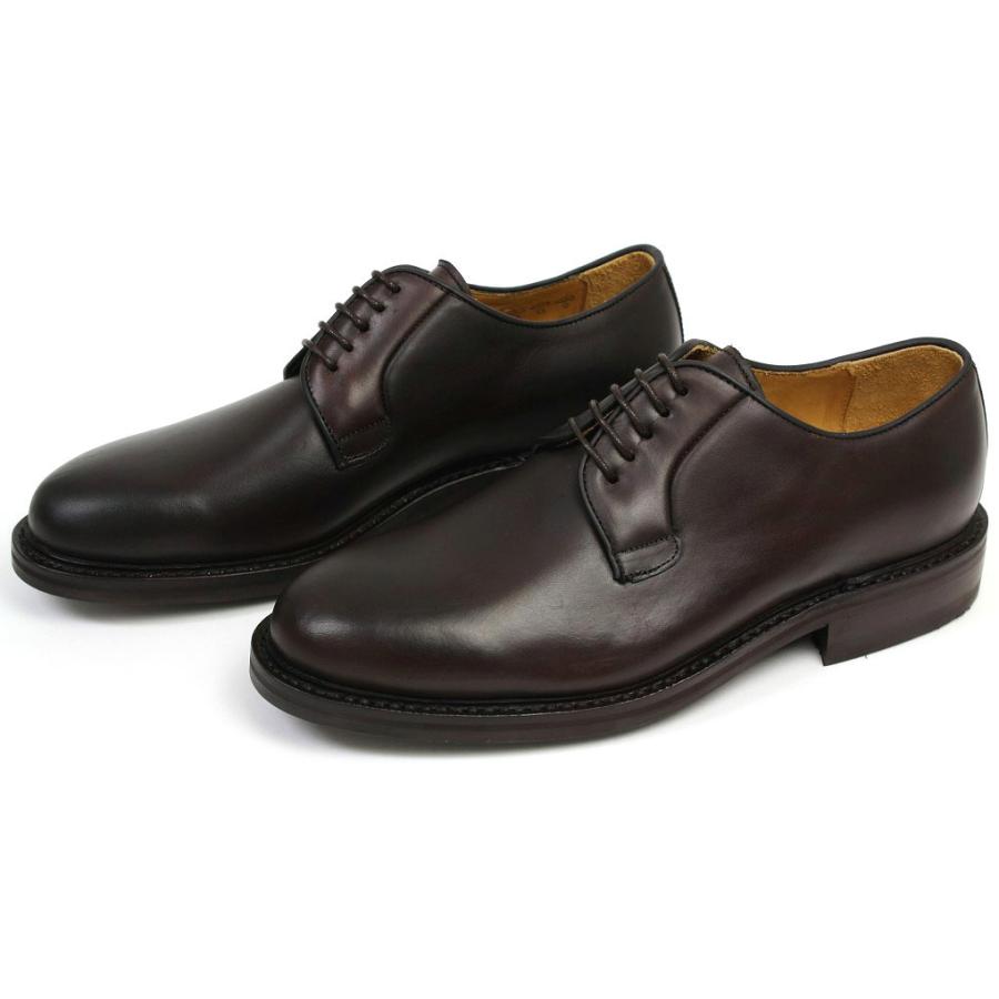 バーウィック プレーントゥ 3680 6 1/2 Berwick1707 | プレーントゥ コーティングレザー | 3680ROJRBU