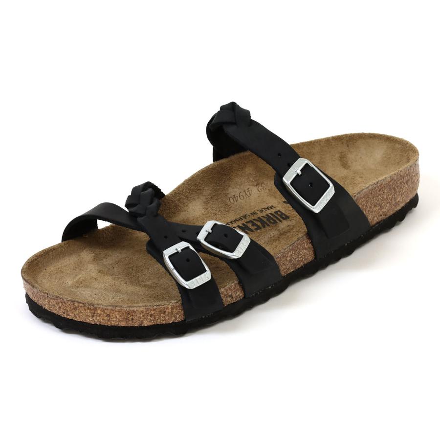 BIRKENSTOCK 　フランカ ブレイデッド　ブラック　25cm ビルケンシュトック フランカ ブレイデッド ナロー幅 ブラック
