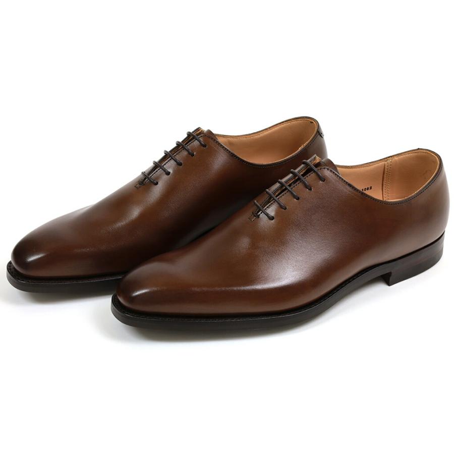 クロケット＆ジョーンズ ホールカット アレックス ダークブラウン バーニッシュドカーフ ダイナイトソール CROCKETT&JONES ALEX  DARK BROWN BURNISHED CALF :crockett-alex-dbrd:CRISPIN-クリスピン - 通販 -