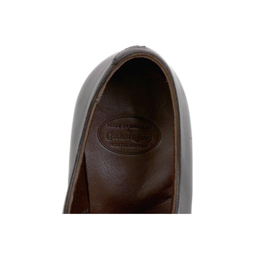 クロケット＆ジョーンズ　ベルグレイブ３　ダークブラウン（CROCKETT&JONES　BELGRAVE3　DARK　BROWN　ANTIQUE　CALF）｜crispin3319｜06