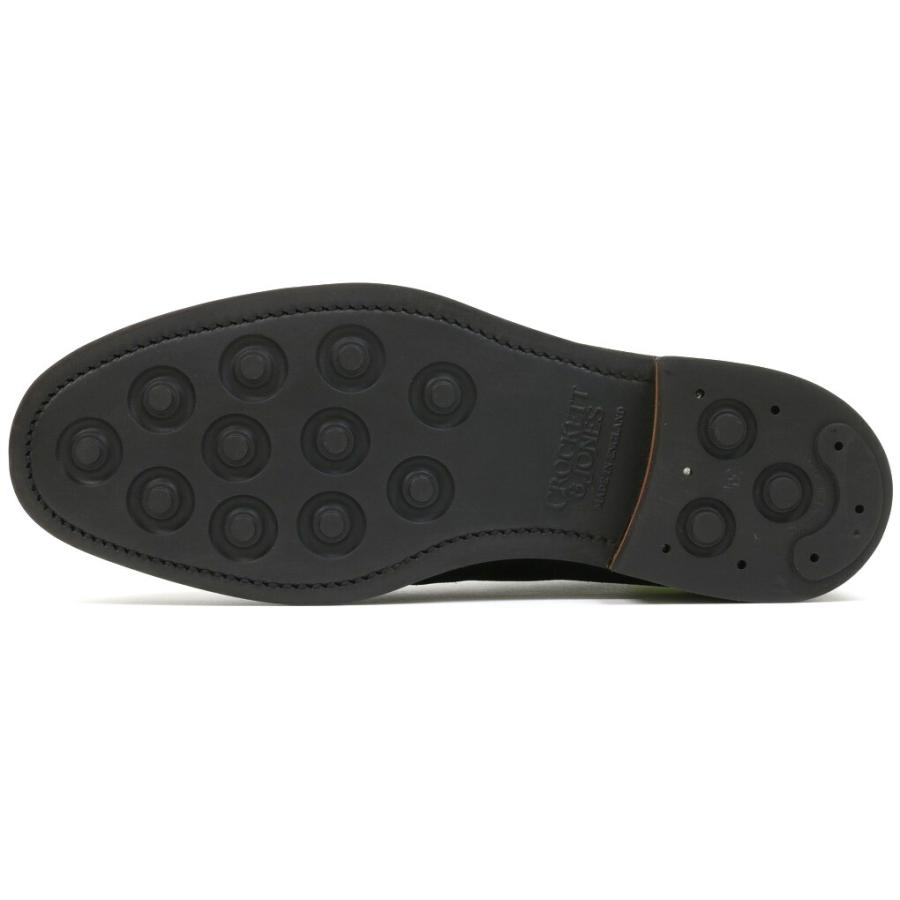 クロケット＆ジョーンズ　チャッカブーツ　チルターン　ブラックスエード　ダイナイトソール（CROCKETT&JONES　CHILTERN　BLACK　SUEDE）の画像
