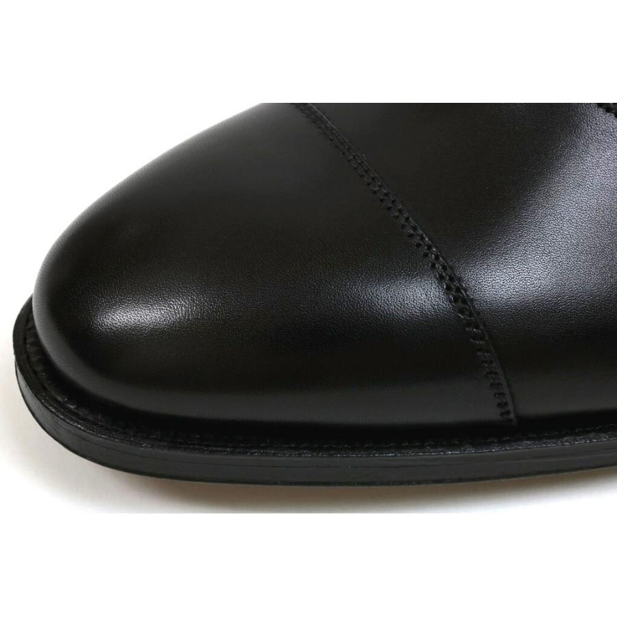 クロケット＆ジョーンズ　ストレートチップ　コノート　ブラックカーフ（CROCKETT&JONES　CONNAUGHT　BLACK　CALF）の画像