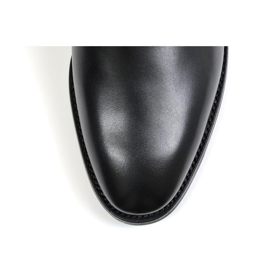 クロケット＆ジョーンズ チャッカブーツ アップトン ブラックカーフ