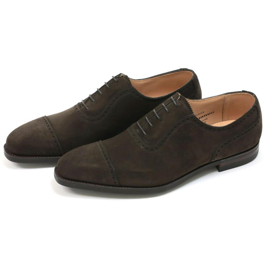 クロケット＆ジョーンズ クォーターブローグ ウエストボーン ダーク