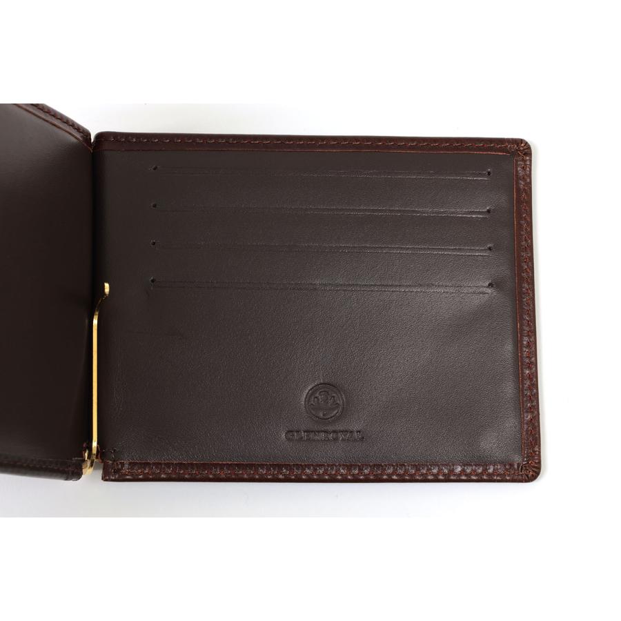 グレンロイヤル マネークリップ コードバン バーガンディ GLENROYAL