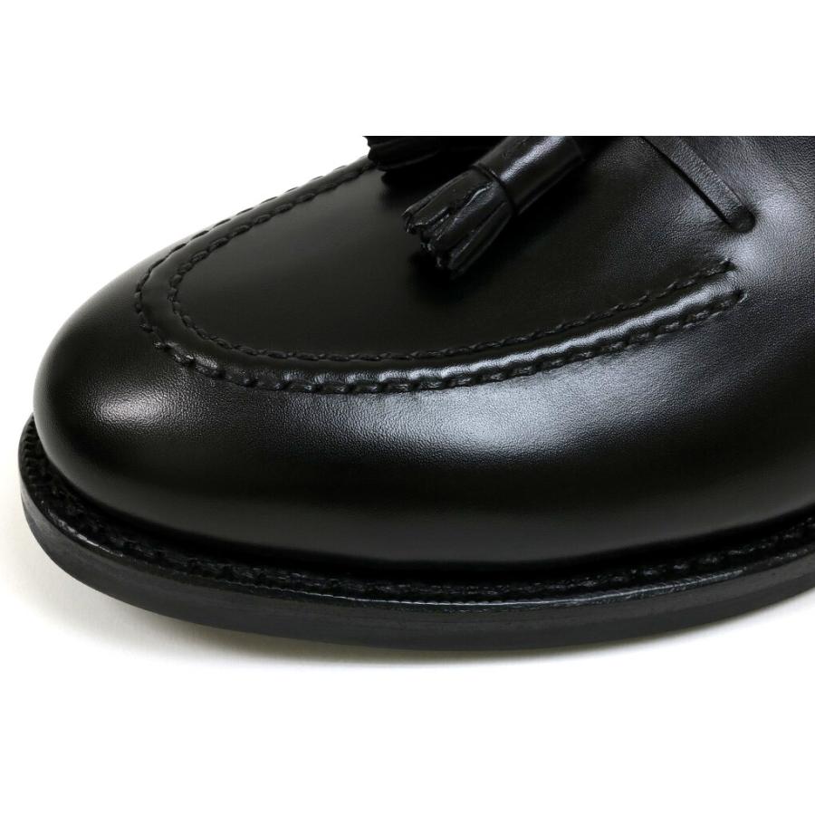 ジャランスリウァヤ タッセルローファー ダイナイトソール 6 24.5 ブラック ジャランスリウァヤ タッセルローファー ブラック ダイナイト