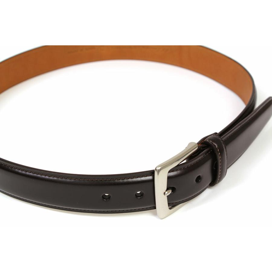K．T．ルイストン コードバンレイヤードベルト 32mm ダーク 