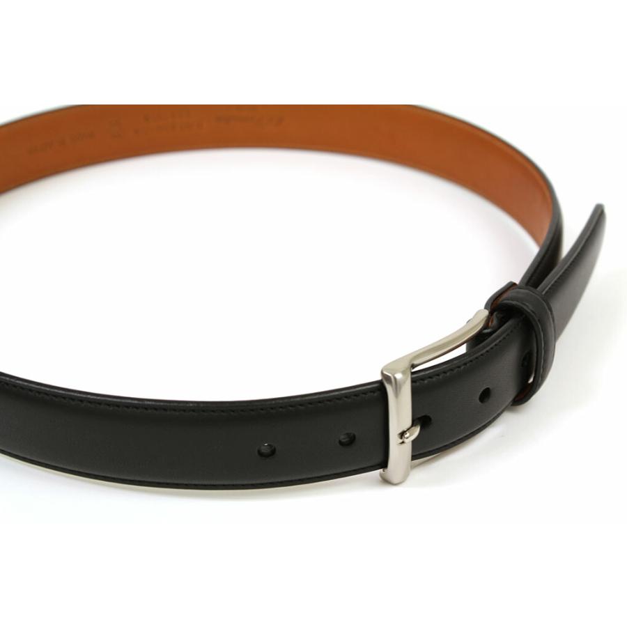 K．T．ルイストン 30mm ドレスベルト ブラック（K.T.Lewiston KTB167