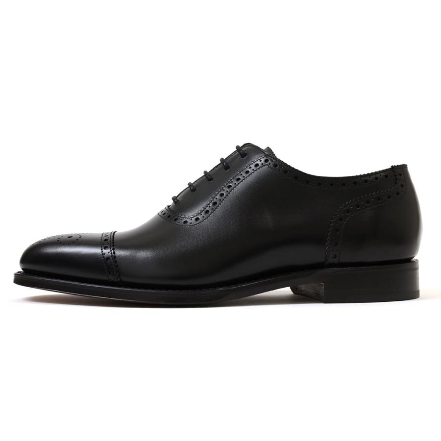 ローク セミブローグ ストランド ブラック カーフ Loake STRAND BLACK CALF : CRISPIN-クリスピン - 通販 ...