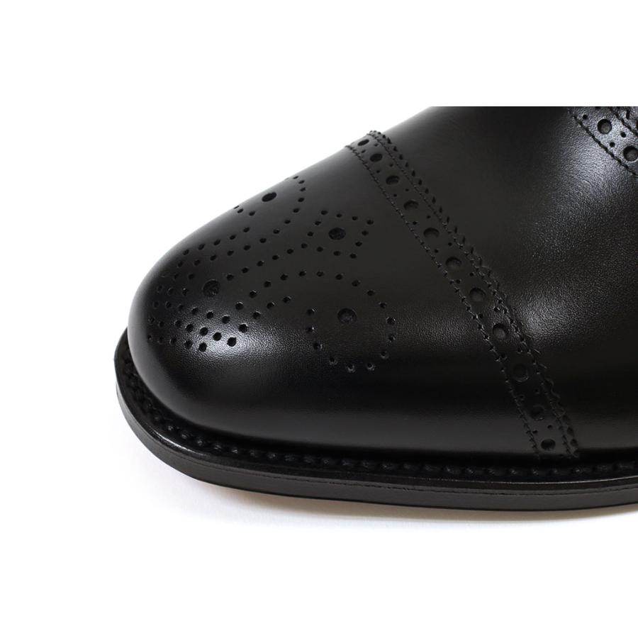 ローク セミブローグ ストランド ブラック カーフ Loake STRAND BLACK CALF : CRISPIN-クリスピン - 通販 ...