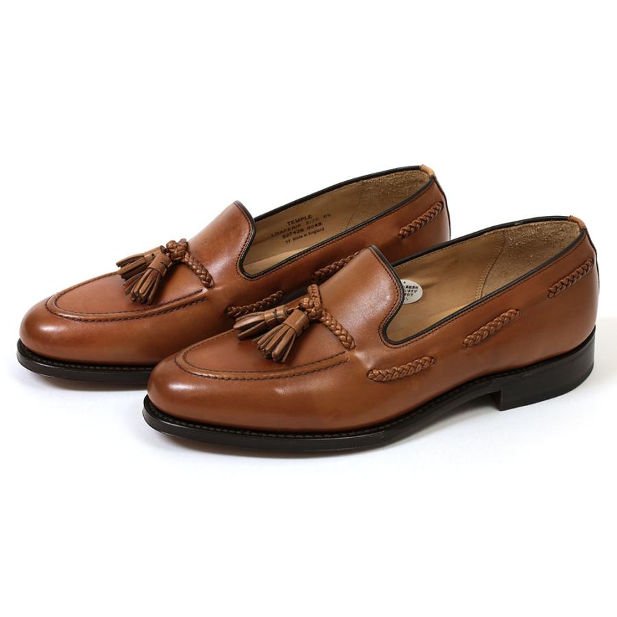 ローク タッセルローファー テンプル ブラウン Loake TEMPLE BROWN