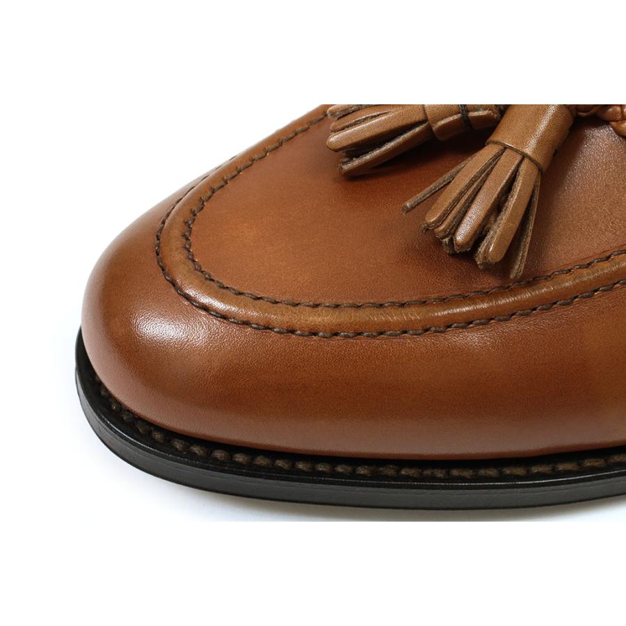 ローク タッセルローファー テンプル ブラウン Loake TEMPLE BROWN