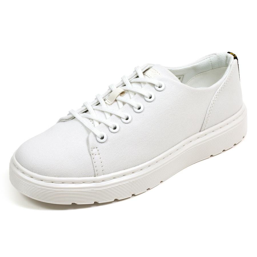 ドクターマーチンキャンバスシューズ27421100 DANTE 24センチ ドクターマーチン ダンテ キャンバススニーカー ホワイト Dr.Martens