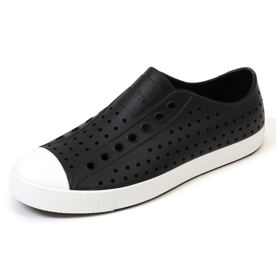 (取寄) ネイティブシューズ ジェファーソン Native Shoes  Jefferson Jiffy Black/Shell White ネイティブ シューズ ジェファーソン ジフィーブラック/シェルホワイト