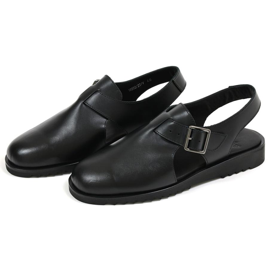 Paraboot アドリアティック　39 パラブーツ バックストラップサンダル アドリアティック ブラック