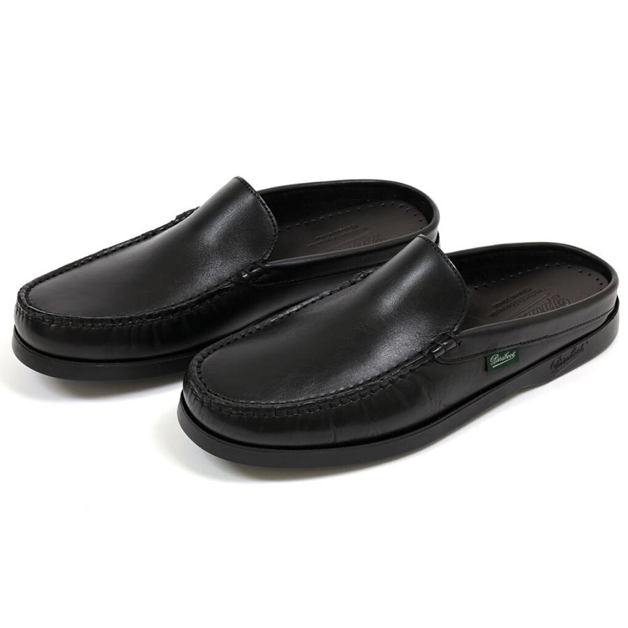 【Paraboot】BAHAMAS/バハマ【新品未使用】 パラブーツ ミュール バハマ ブラック Paraboot BAHAMAS NOIRE-LIS