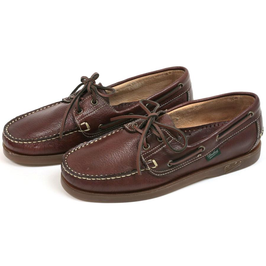 パラブーツ　デッキシューズ　バース　ディアスキン　ボルドー（レッドブラウン）　（Paraboot　BARTH　MIEL-CERF　BORDEAUX）  : paraboot-barth-cerfbord : CRISPIN-クリスピン - 通販 - Yahoo!ショッピング