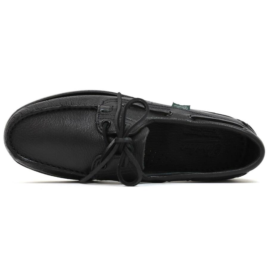 パラブーツ デッキシューズ バース ディアスキン ブラック （Paraboot