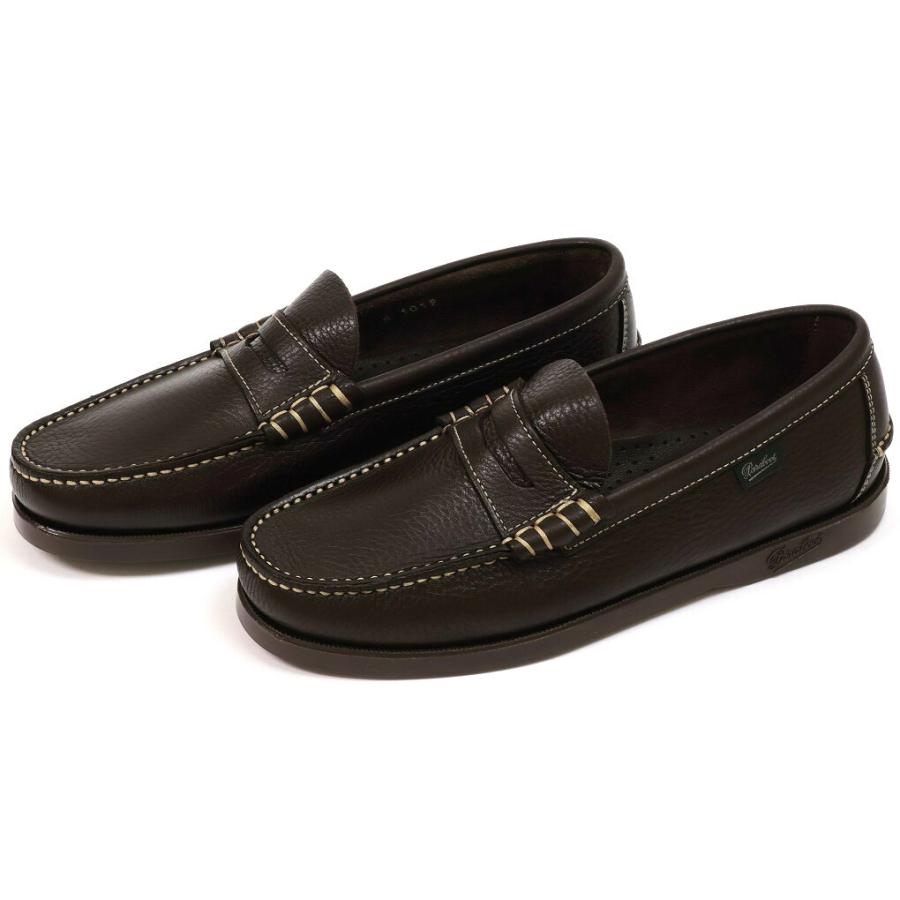 パラブーツ ローファー コロー FOULレザー ブラウン （Paraboot