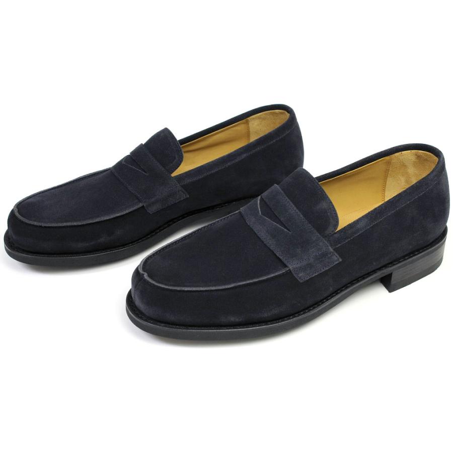 パラブーツ ローファー ダックス ネイビースエード （Paraboot DAX VEL 