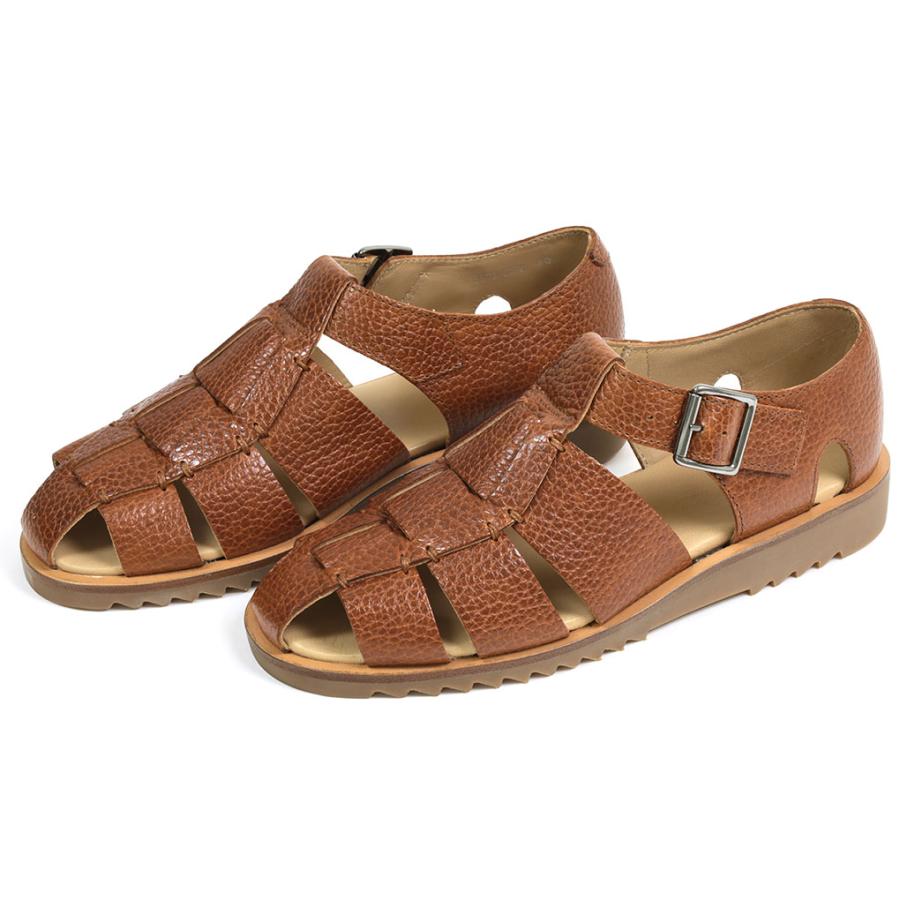 【Paraboot】 PACIFIC 39 パラブーツ グルカサンダル パラブーツ グルカサンダル パシフィック グレインレザー ゴールド