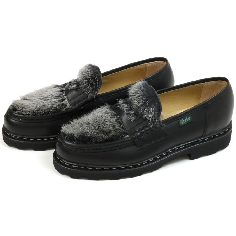 パラブーツ ランスミンク ブラック （Paraboot REIMS NOIRE-LIS NOIR