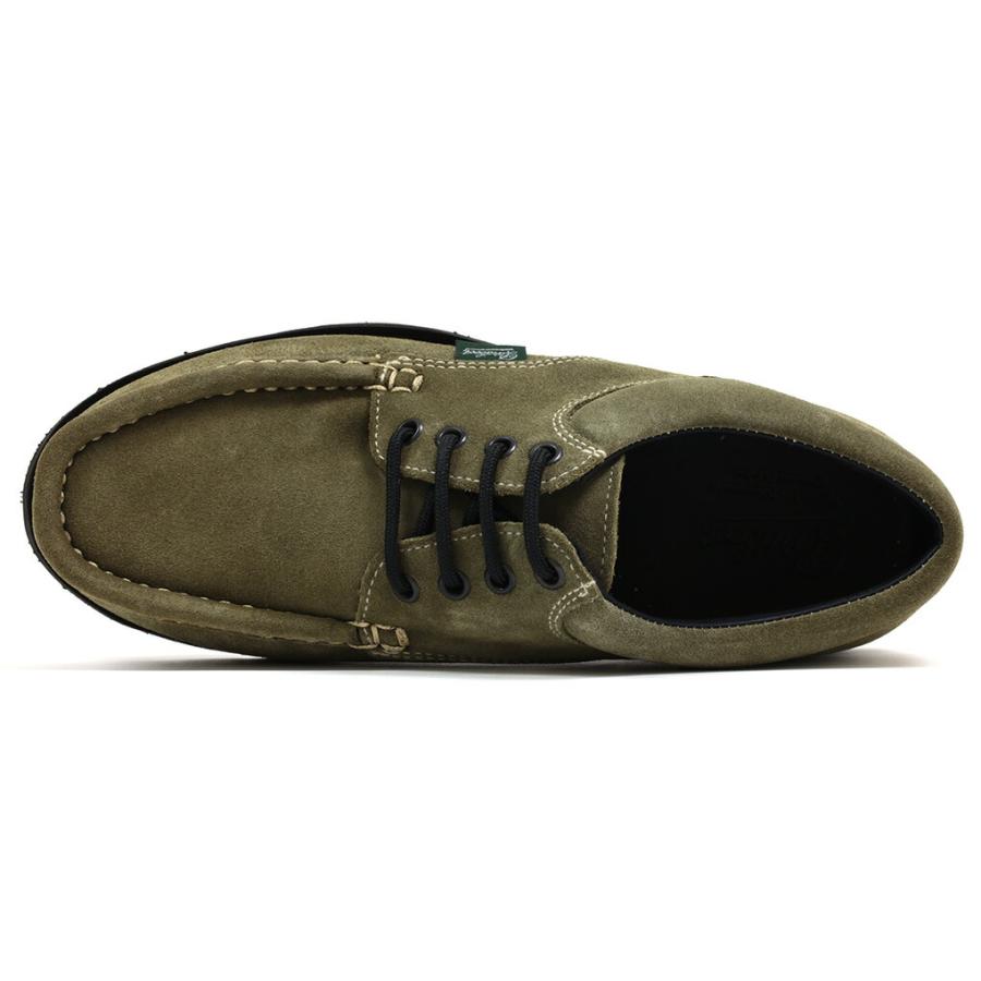 パラブーツ ティエール オリーブスエード Paraboot THIERS NOIRE-VEL
