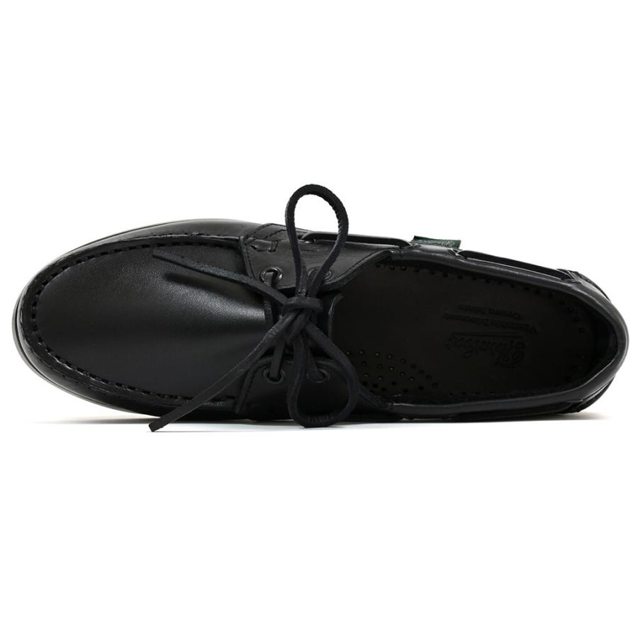 WOMEN】パラブーツ デッキシューズ バースF ブラック Paraboot BARTH
