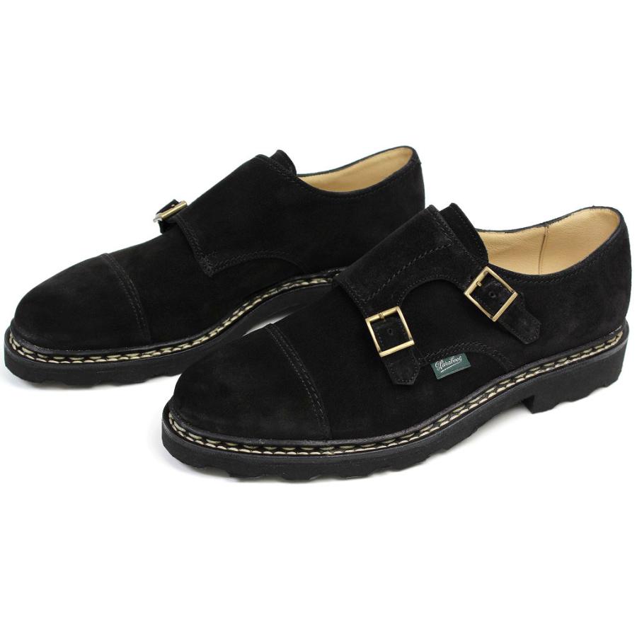 靴 paraboot WILLIAM SUEDE NOIR パラブーツ ウィリアム ブラックスエード （Paraboot WILLIAM NOIRE