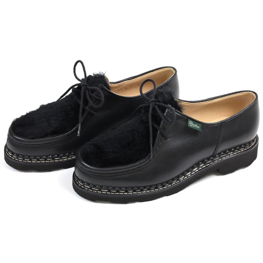 WOMEN】パラブーツ ミカエル ラパン（ラビット） ブラック （Paraboot
