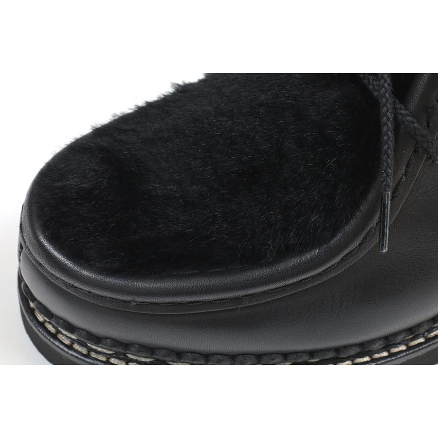 WOMEN】パラブーツ ミカエル ラパン（ラビット） ブラック （Paraboot