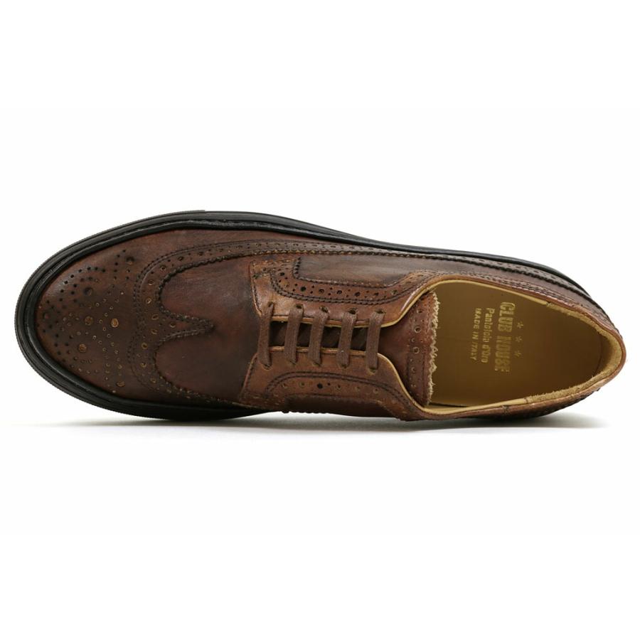 パントフォラドーロ ウィングチップ ダークブラウン （Pantofola d'Oro