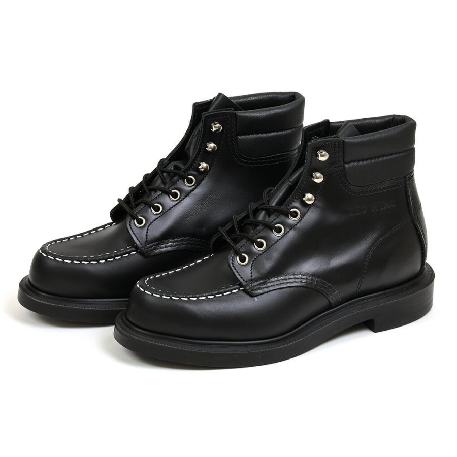 REDWING レッドウィング8133 スーパソール26cm US8 ブラック RED WING SHOES レッドウィング 8133 スーパーソール ブラック