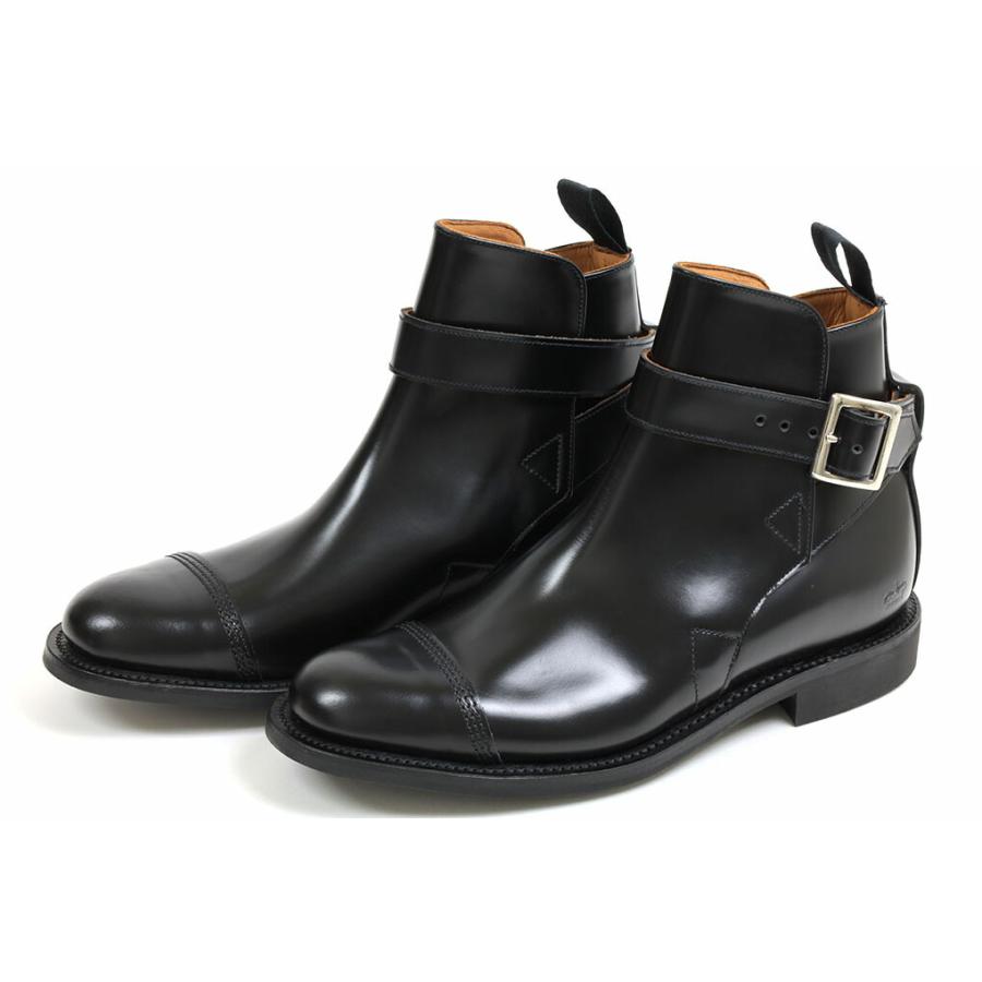 サンダース ミリタリー キャップトゥ ジョッパーブーツ ブラック サンダース ミリタリー キャップトゥ ジョッパーブーツ ブラック