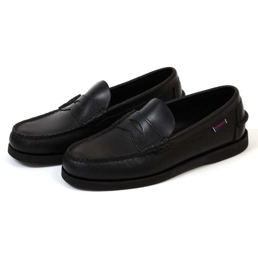 セバゴ ローファー ドルフィン トータルブラック SEBAGO DOCKSIDES
