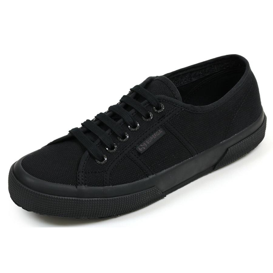 スペルガ キャンバススニーカー トータルブラック SUPERGA 2750