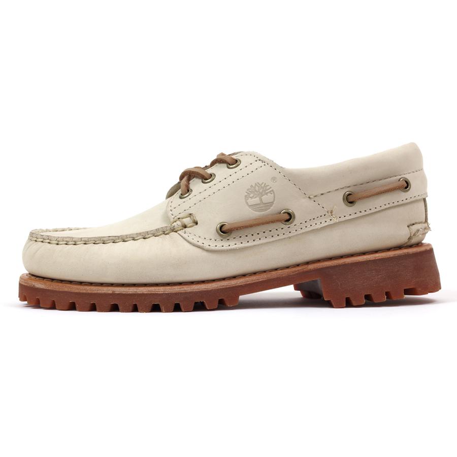 廃盤モデル Timberland 3eye ヌバックレザー(ティンバーランド) ティンバーランド スリーアイ ラグ ハンドソーン ボート シューズ