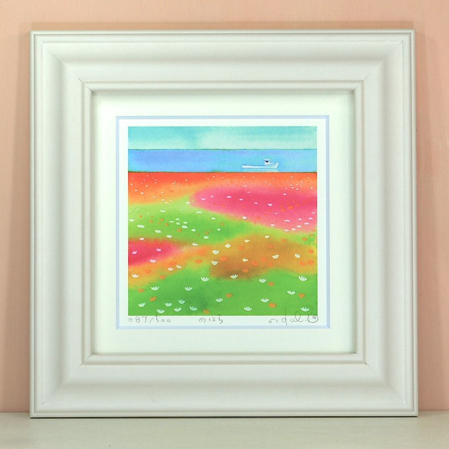 のはら 栗乃木ハルミ (くりのきはるみ) Sサイズ 絵 絵画 水彩画
