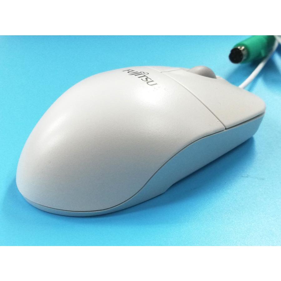 富士通 【送料無料】富士通 PS/2光学式マウス 有線 ホワイト [MSB0939T