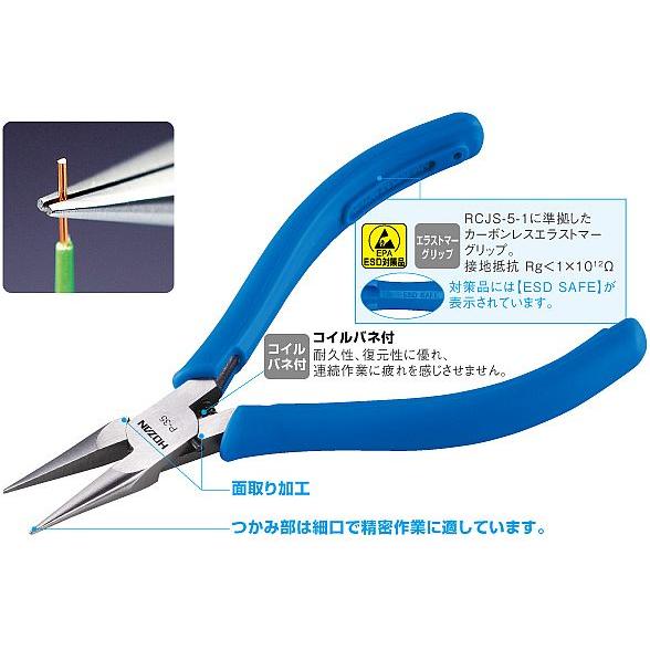 HOZAN HOZAN(ホーザン) ミニチュアラジオペンチ P-35 : ケミカル用品と 
