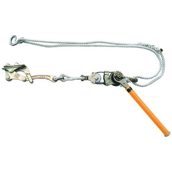 永木精機 NAGAKI　ハルー張線器　カバー付　ワイヤー式　5型FRP　15kN用(1.5TON用)　20-9