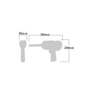 信濃機販(シナノ) 19mm角軽量インパクトレンチ(148mmの 信濃機販(シナノ) 19mm角軽量インパクトレンチ(148mmの