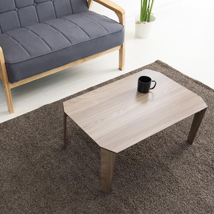 新品　本土送料無料　カームテーブル 幅75cm 折りたたみ　ブラウン Amazon.co.jp: 永井興産 ローテーブル 折りたたみ 幅75cm×奥行50cm