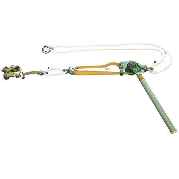 永木精機 NAGAKI　ハルー張線器　カバー付　ベルト式　5型ナイロン 15kN用(1.5TON用)　N-7